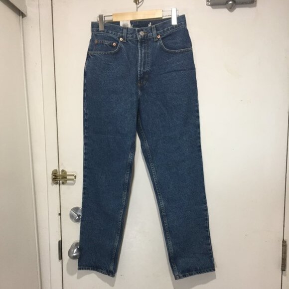 VINTAGE GAP CLASSIC HIGH RISE STONEWASHED JEANS SIZE 8A - Picture 3 of 3